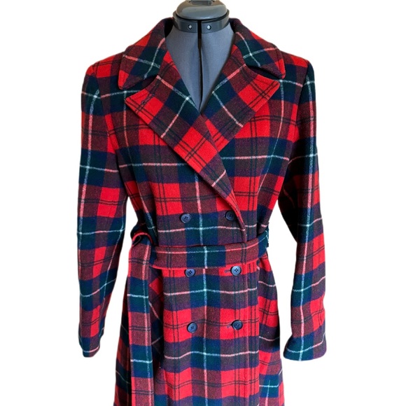 Vintage Pendleton Women’s Wool Plaid Coat - Picture 4 of 9